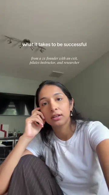 I truely believe success comes when you are no longer afraid of being perceived 