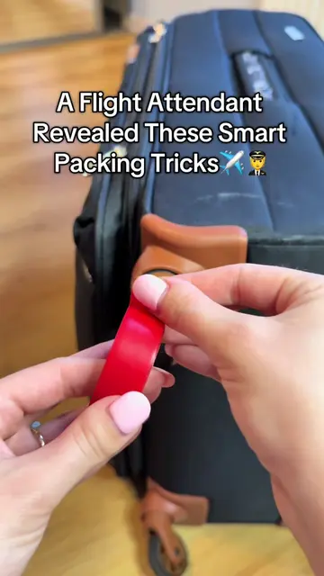 A Flight Attendant Revealed These Smart Packing Tricks✈️👩‍✈️🧑‍✈️#lifehacks #tr