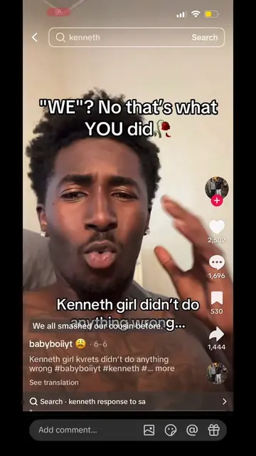 Bro thinks we’re on the same level as him🥀 #cousins #kenneth #viral 