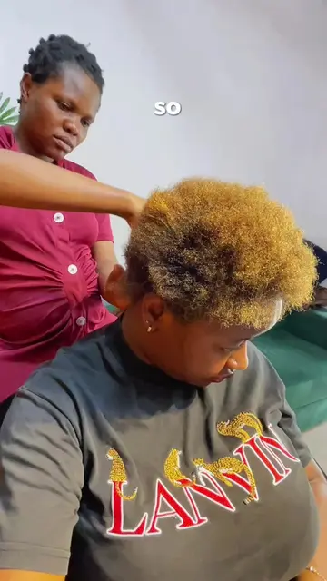 This is your sign to get fringe kinky twists done 🤭 And do you think I could've