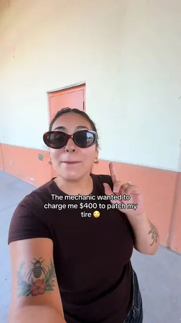 Mechanic wanted to charge me $400 to patch my tire, i found someone on Google Ma