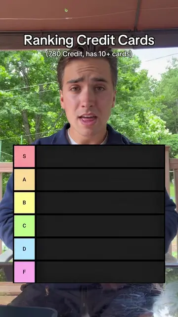 I ranked 6 credit cards, let me know how I did 💳 #finance #money #investing #cr