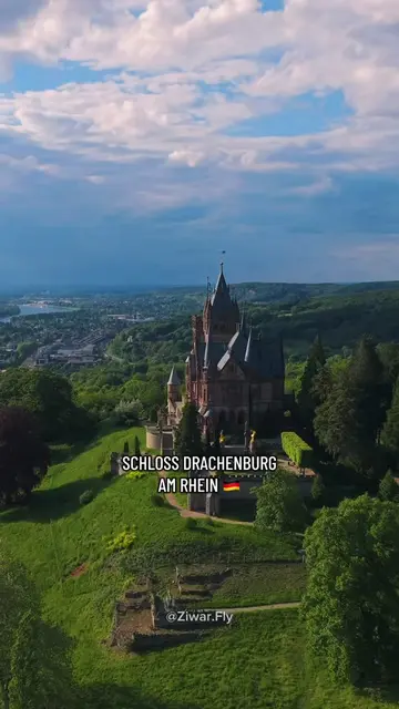 🏰 Schloss Drachenburg Das Märchenschloss am Rhein | Königswinter 🇩🇪 #ziwarfly