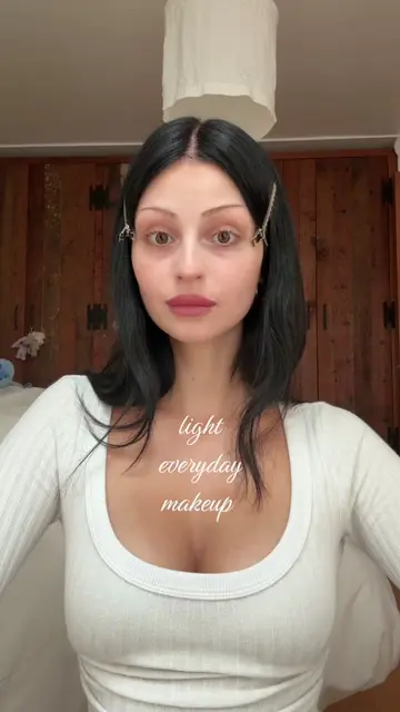 light everyday makeup routine #grwm #makeup #makeuptutorial 
