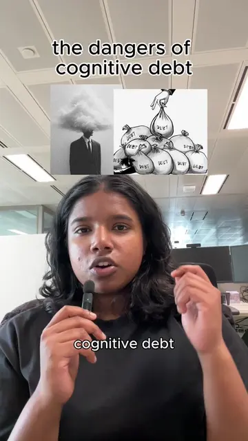 every time you let a tool do your thinking for you, you borrow against your own 