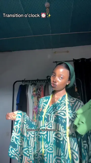 Transition o’clock ⏰✨ POV: You weren’t looking for a new dress, but then LIYANA 