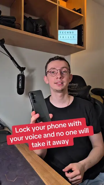 Lock your phone with your voice and no one will take it away #android #creatorse