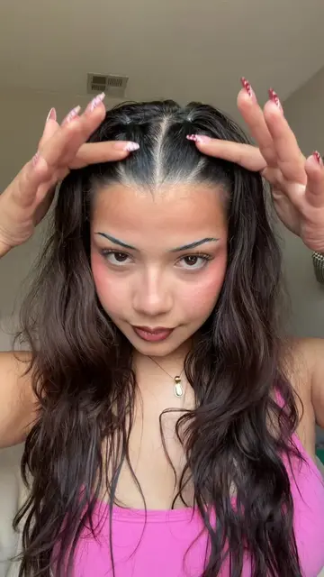 gonna be living in this hairstyle all summer im OBSESSED 💖💖 #hairstyletutorial