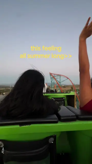 i love the adrenaline  #sixflagsmagicmountain #adrenaline #foryoupage #summertim