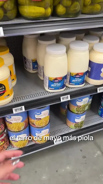 El tarro de Mayo más piola que encontramos en el súper JAJAJAJA  #usa #eeuu #may