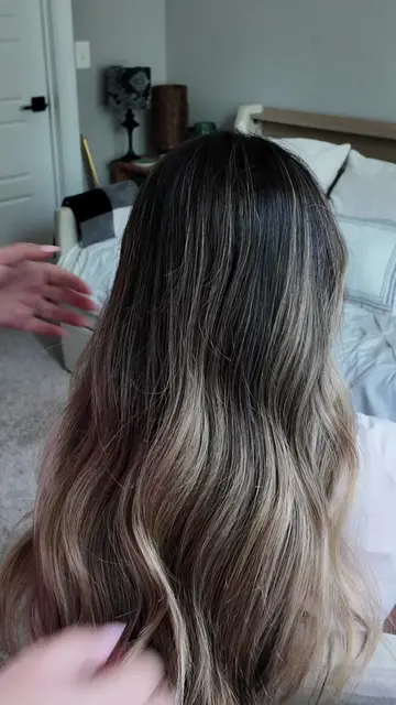 Hair clips and braids asmr #asmr #relax #satisfying #hair #tingles  