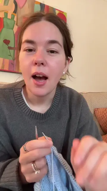 All beginner knitters have to start somewhere 🤷‍♀️ but I also often wonder why 