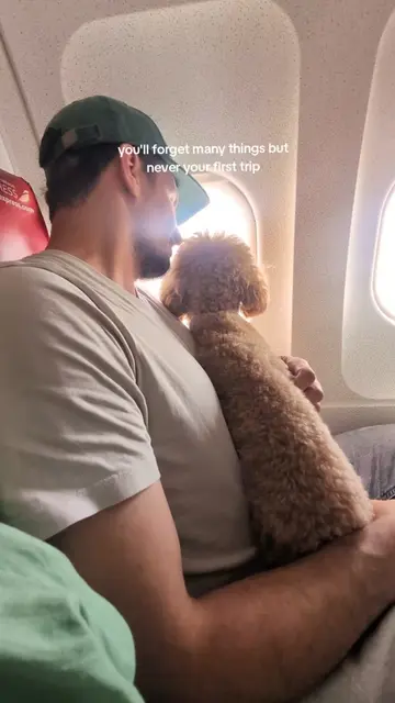 my first flight i didn't sleep.  couldn't. there was too much to see, too much t