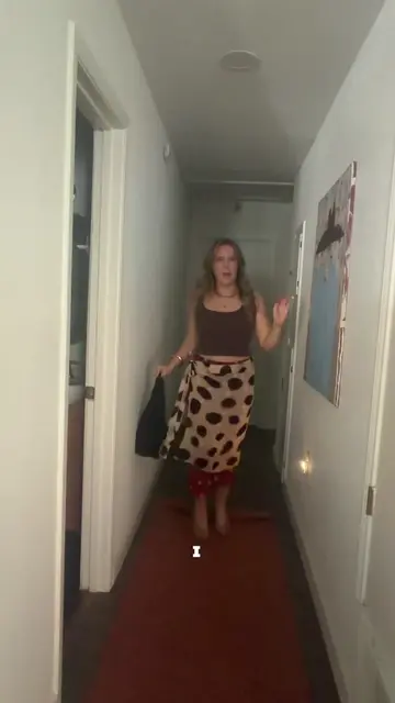 Still undecided…. What do you think??? #shopping #ratandboa #skirt #polkadot 