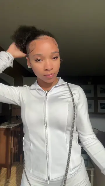wave check? 😍😍😍 #evadiamondj #fyp #naturalhair #curlyhair #slickback 