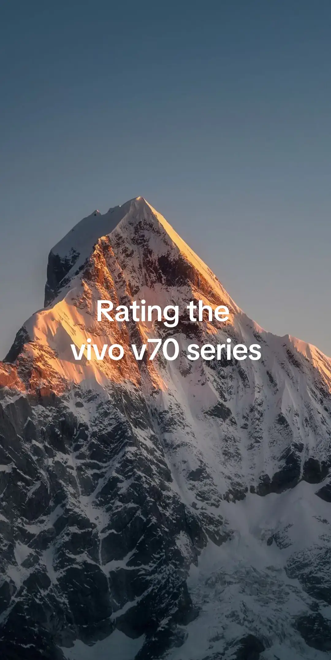 rating the vivo v70series#vivov70#vivo#phone#Tech#techtok