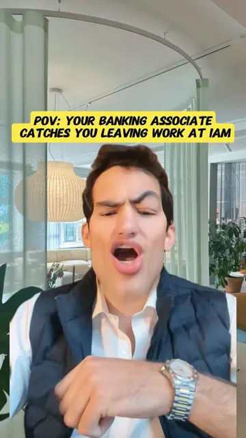 David catches his first-year analyst, John, leaving the desk early—at 1 AM. He’s