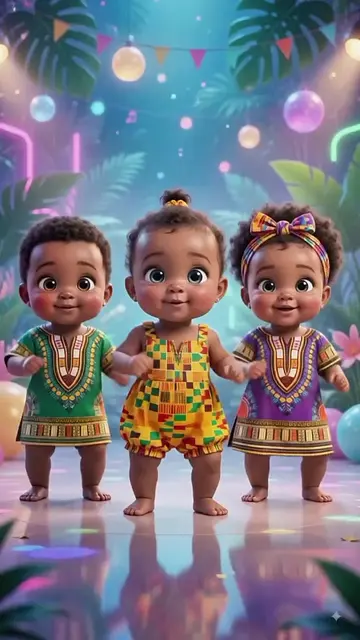 DANS MA MAISON SOUS TERRE 🕺🏽 Cute Baby Dance Party | Viral Kids Cartoon Animat