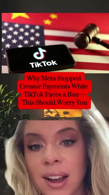 Why Meta Stopped Creator Payments While TikTok Faces a Ban—This Should Worry You