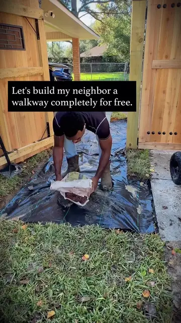 This how you can make $600 in one day by installing a simple walkway