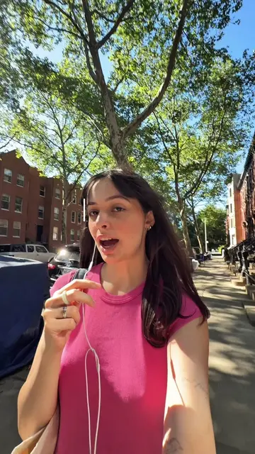 $10 raspberries and a grey matcha 🥲 #farmersmarket #nyc #Vlog 