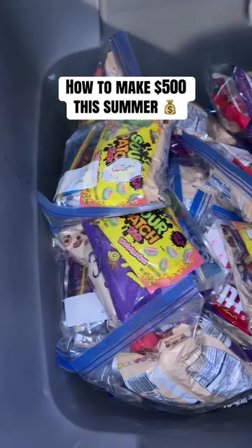 How to make $500 #TikTokCampaign #snacks #hustling #reselling #90days 