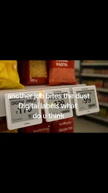 Tesco bring in digital labeling  what do u think, progress or money saving and c