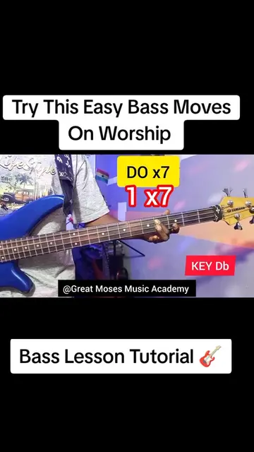 How To Play Easy Worship Bass Moves In 2026 - Alpha And Omega BASS LESSON TUTORI