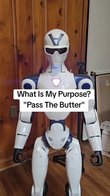 What is my purpose? To pass butter. WITH A REAL ROBOT. #robot #Tech #rickandmort