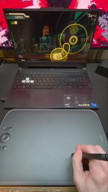 they sent me a drawing tablet to review, let's check it out #art #drawing #osu #