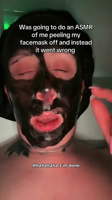 Turns Out the Glow-Up Process Is Terrifying 😂#skincare #fail #funny ##facemask 