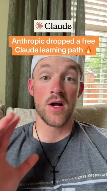 Claude and Anthropic have free learning courses that are actually helpful! Check
