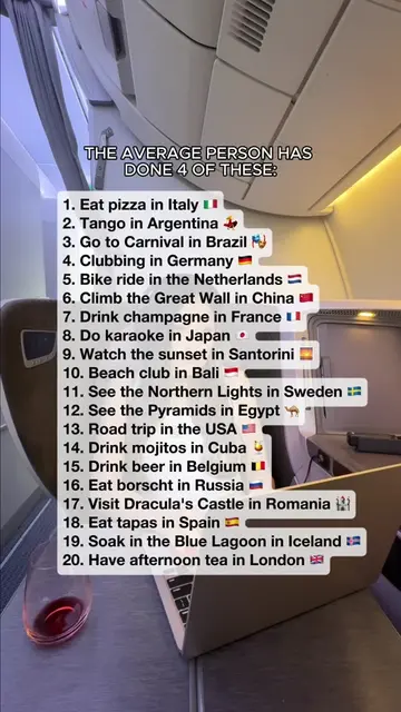 How many have you ticket off? #bucketlist 