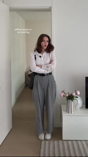 business casual != black & white, let’s add some color! #officeoutfit#corporatel