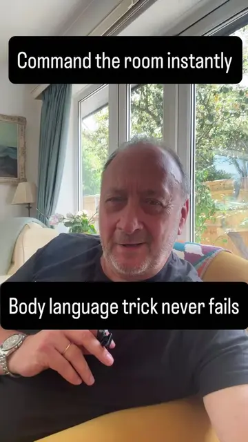 Notice how people treat you differently when you do this #bodylanguage 