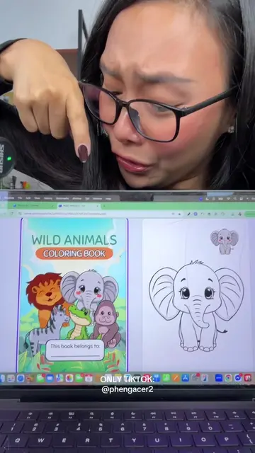 HIRAP GUMAWA NG COLORING BOOKS FOR KIDS SA CANVA!😭 #fyp #foryou #foryoupage #ca