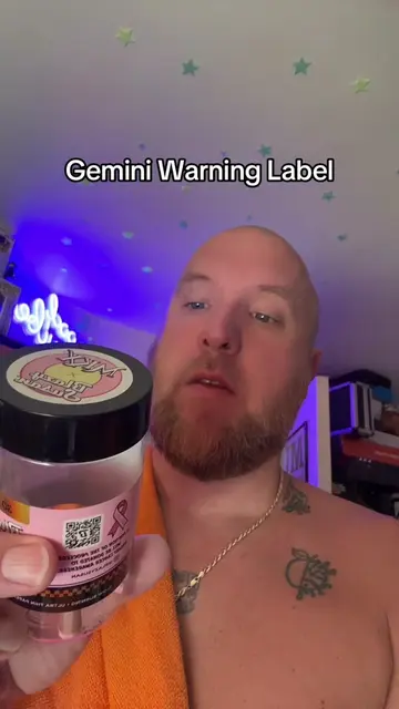 Gemini Warninf Label - What warnings should a Gemini come with? #geminiseason #g