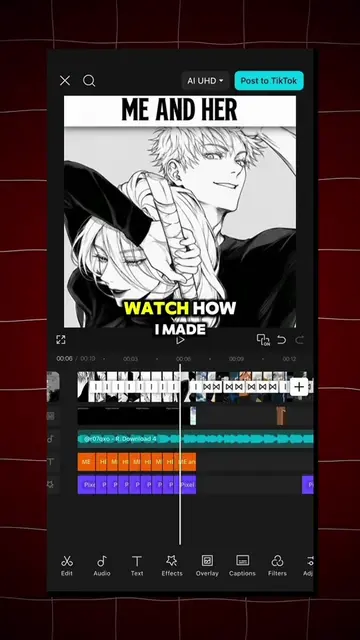 Follow me for more tutorials 🔥#capcut #capcutpioneer #tutorial #anime #jjk 