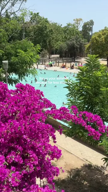low cost, high vibes 👙☀️ 📍parc de creueta de coll #barcelonaguide #hiddengems 