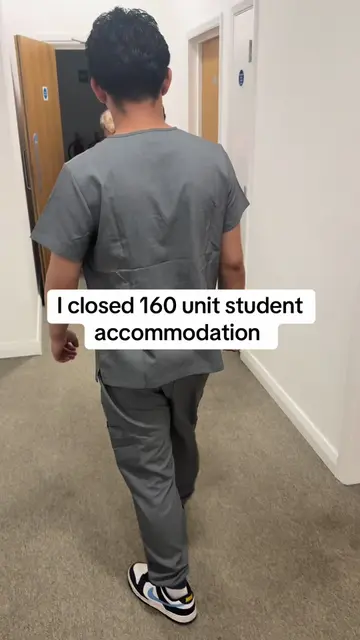 I closed 160 unit student accommodation this shows you anything is possible #Cle