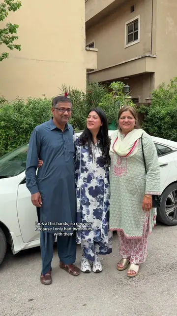 No matter how old you get, being thousands of miles away from your parents never