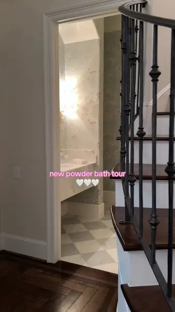 powder bath tour 🏡😍