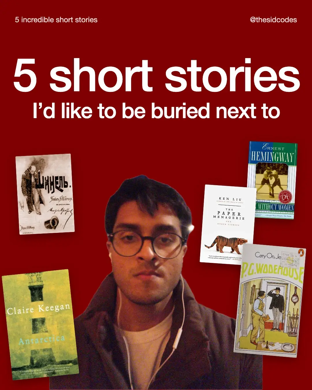 These are all stories that I think are great, not really because of the quality 