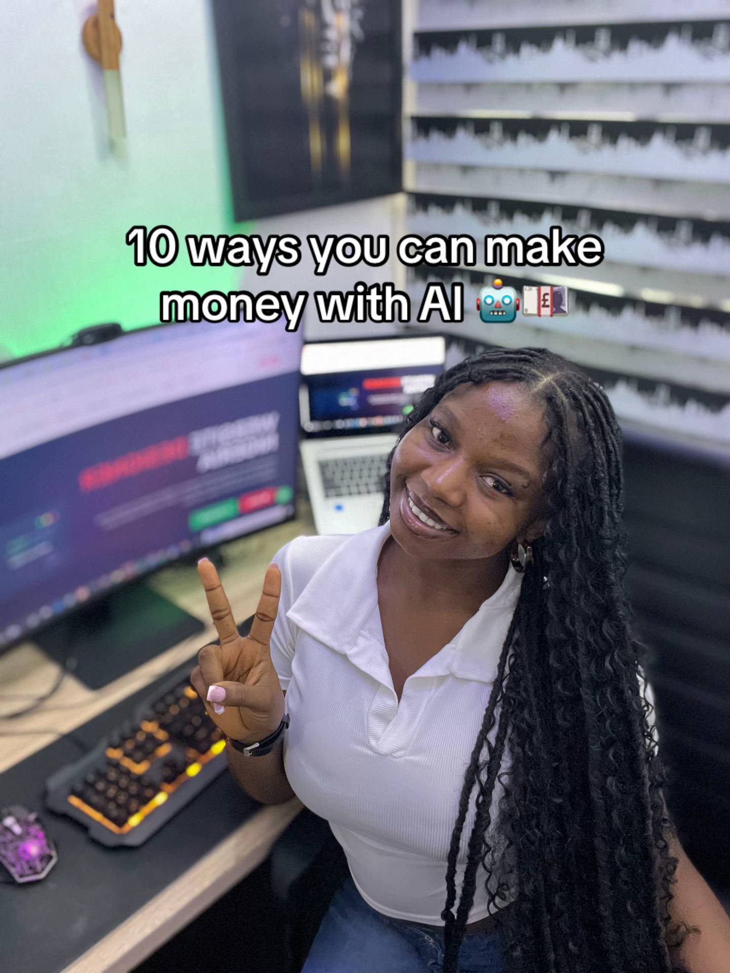10 ways you can make money with AI 🤖💷 #ai #techtok #softwareengineer #foryou #