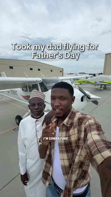 I Took my dad up for a flight for Father’s Day! Happy father’s Day to all the da