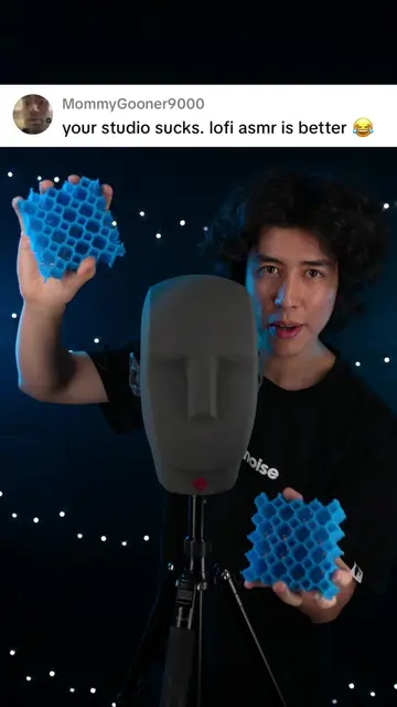 “Your studio sucks. lofi asmr is better 😂” #asmr 