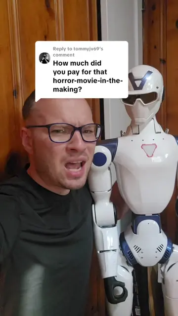 Replying to @tommyjv69 How much does a humanoid robot cost? #Tech #robot #unitre