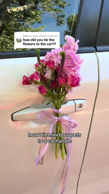 Replying to @regan.elisee  surprising your girl 101 #flowers #wlw #minibouquet #