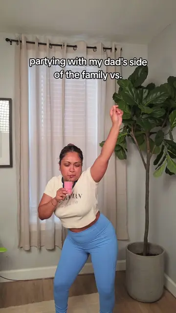 partying with my dad's side of the family vs my mom's side 🤣 