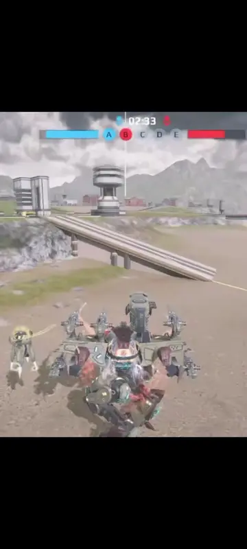 The second damage test of Vulcan. #warrobots #warrobotsofficial #vulcan #viralvi